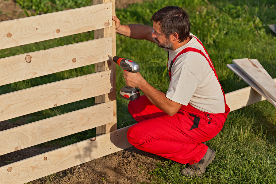 professional wood fence installation